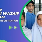 Benazir Taleemi Wazaif Program Online Registration