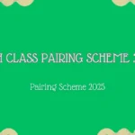 10th Class Pairing Scheme 2025 Punjab Board