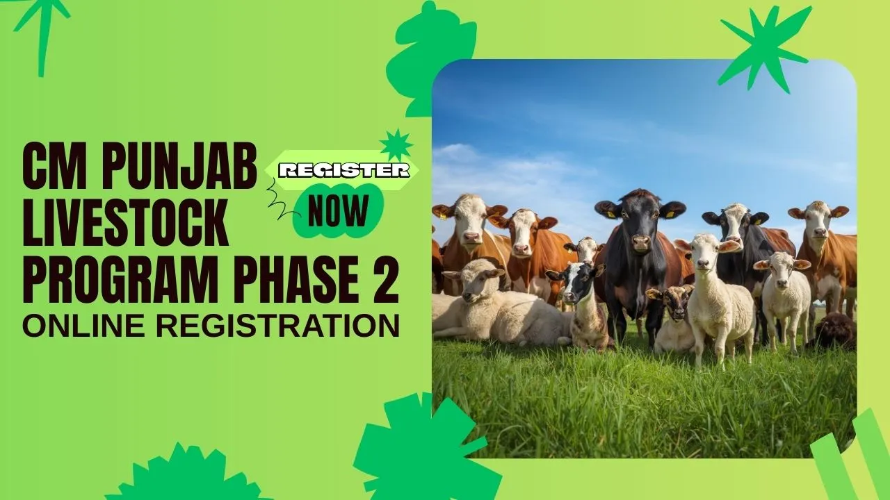 CM Punjab Livestock Program Phase 2 Online Registration